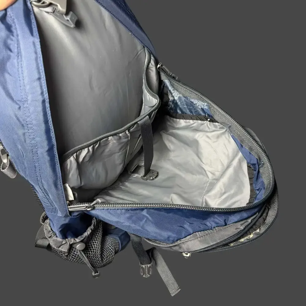 The North Face Recon Blue and Gray Backpack